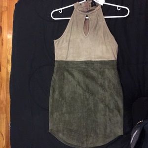 NWT Suede Dress Ruby & Jenna Size Medium